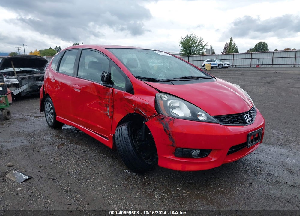 2012 HONDA FIT SPORT VIN: JHMGE8H54CC000924