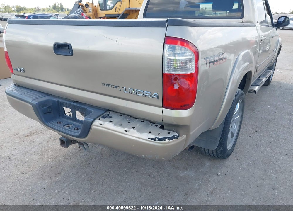2006 TOYOTA TUNDRA SR5 V8 VIN: 5TBET34166S516489