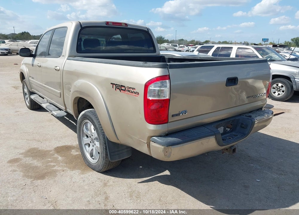 2006 TOYOTA TUNDRA SR5 V8 VIN: 5TBET34166S516489