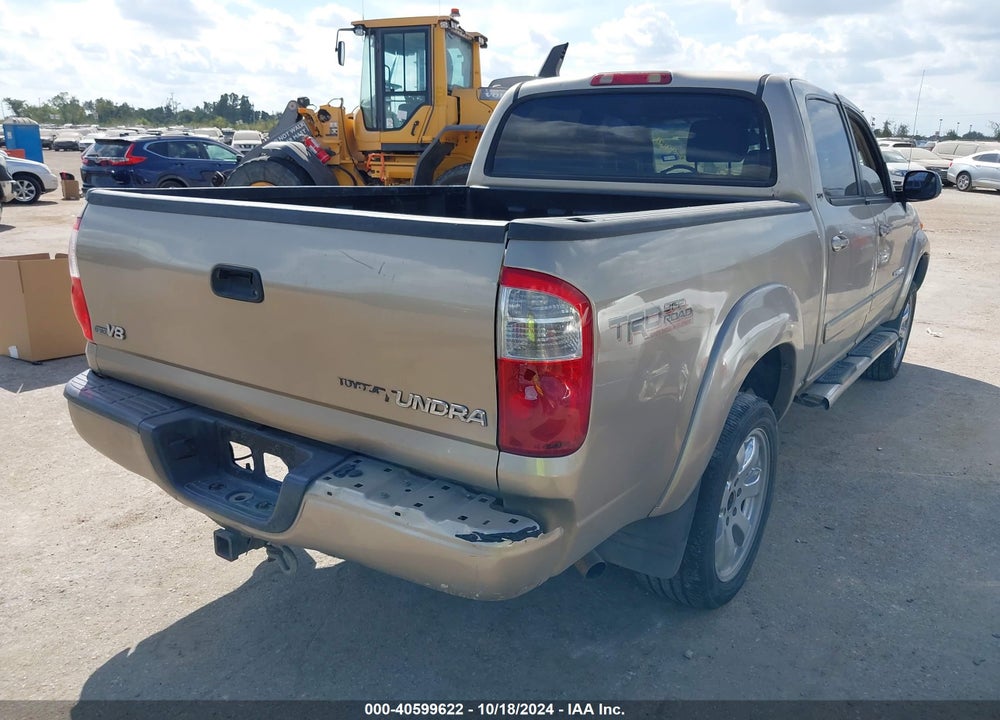 2006 TOYOTA TUNDRA SR5 V8 VIN: 5TBET34166S516489