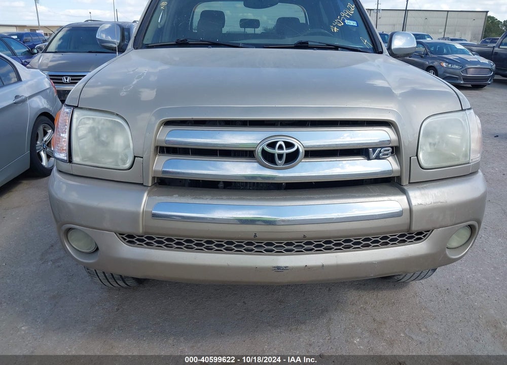2006 TOYOTA TUNDRA SR5 V8 VIN: 5TBET34166S516489