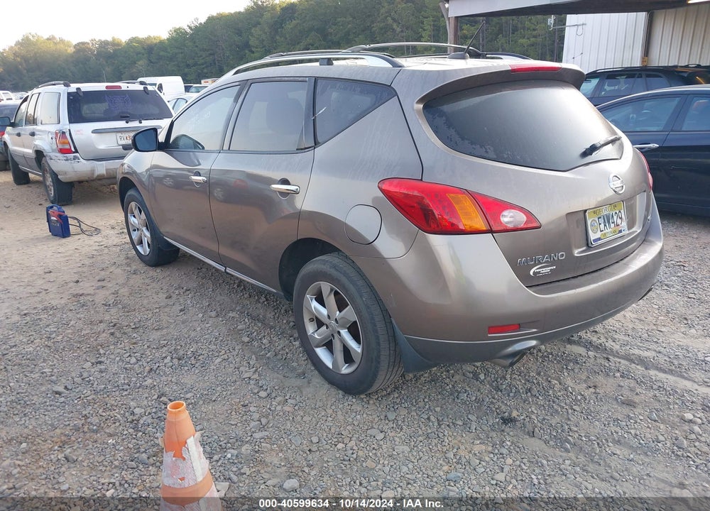 2010 NISSAN MURANO SL VIN: JN8AZ1MU6AW011469