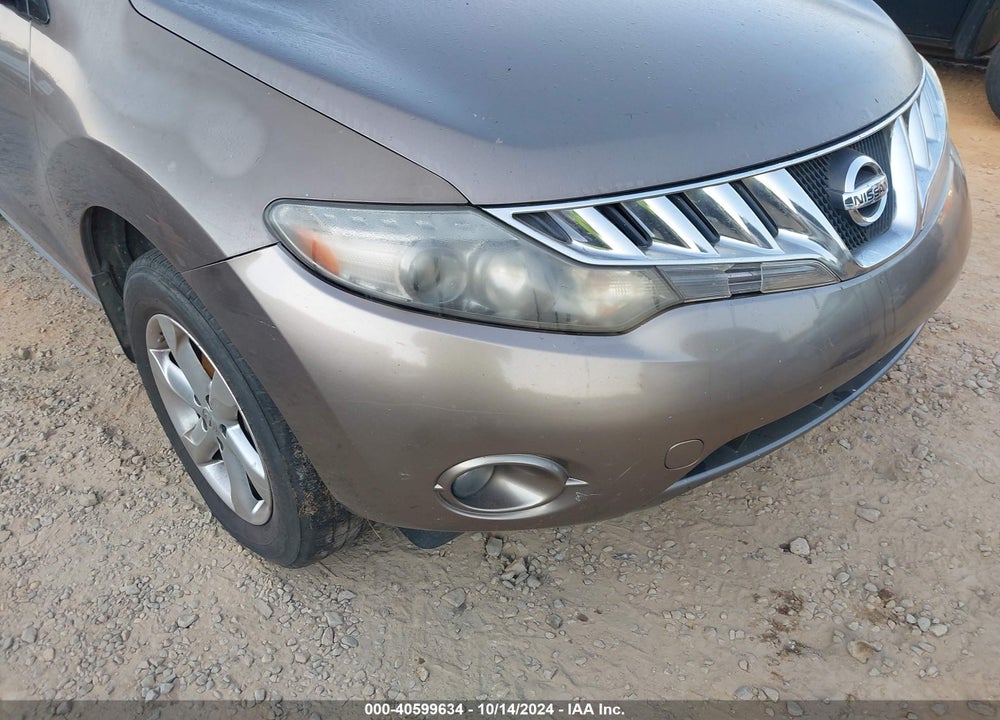 2010 NISSAN MURANO SL VIN: JN8AZ1MU6AW011469