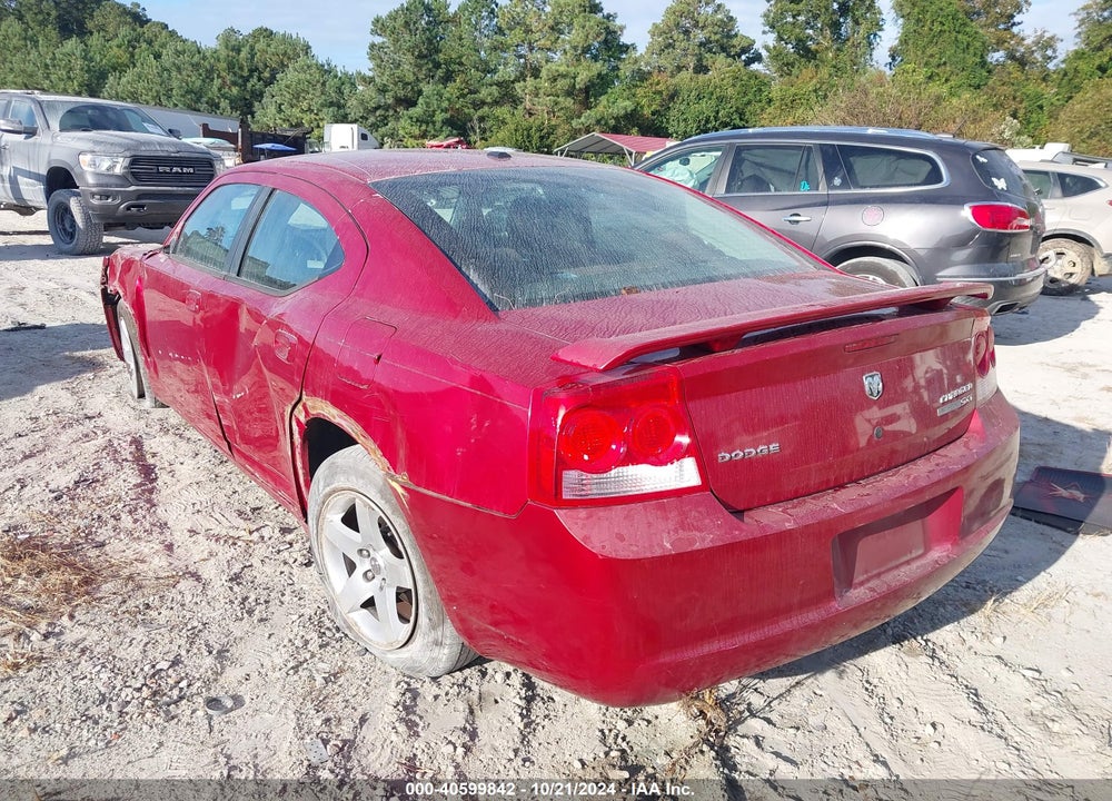 2009 DODGE CHARGER SXT VIN: 2B3KA33V49H514913