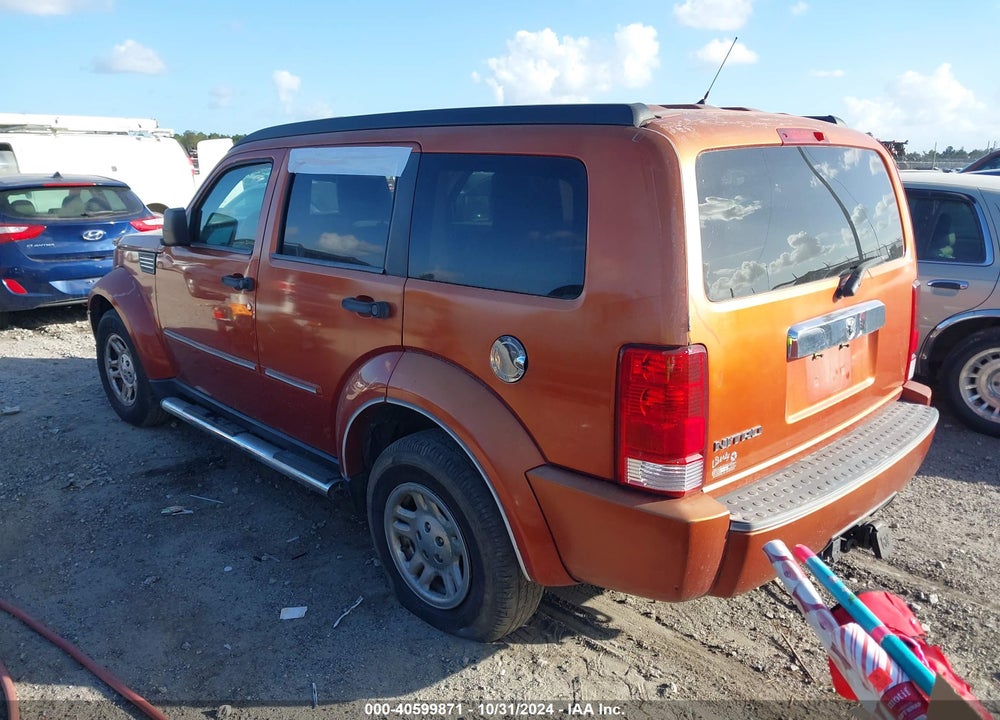 2007 DODGE NITRO SLT/RT VIN: 1D8GT58K97W689179