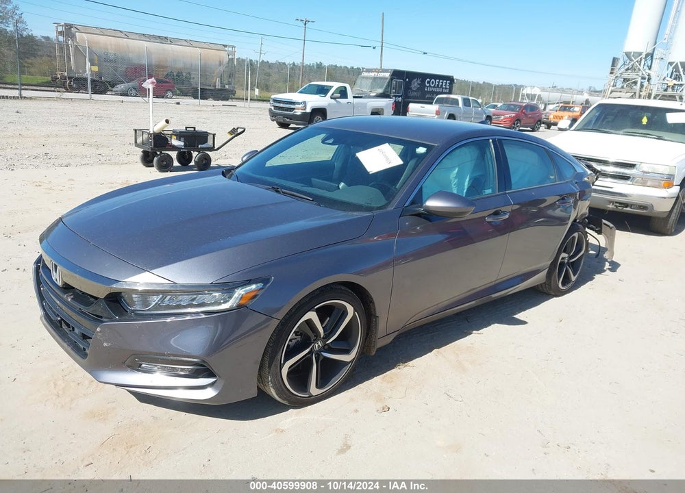 2018 HONDA ACCORD SPORT VIN: 1HGCV1F39JA052102