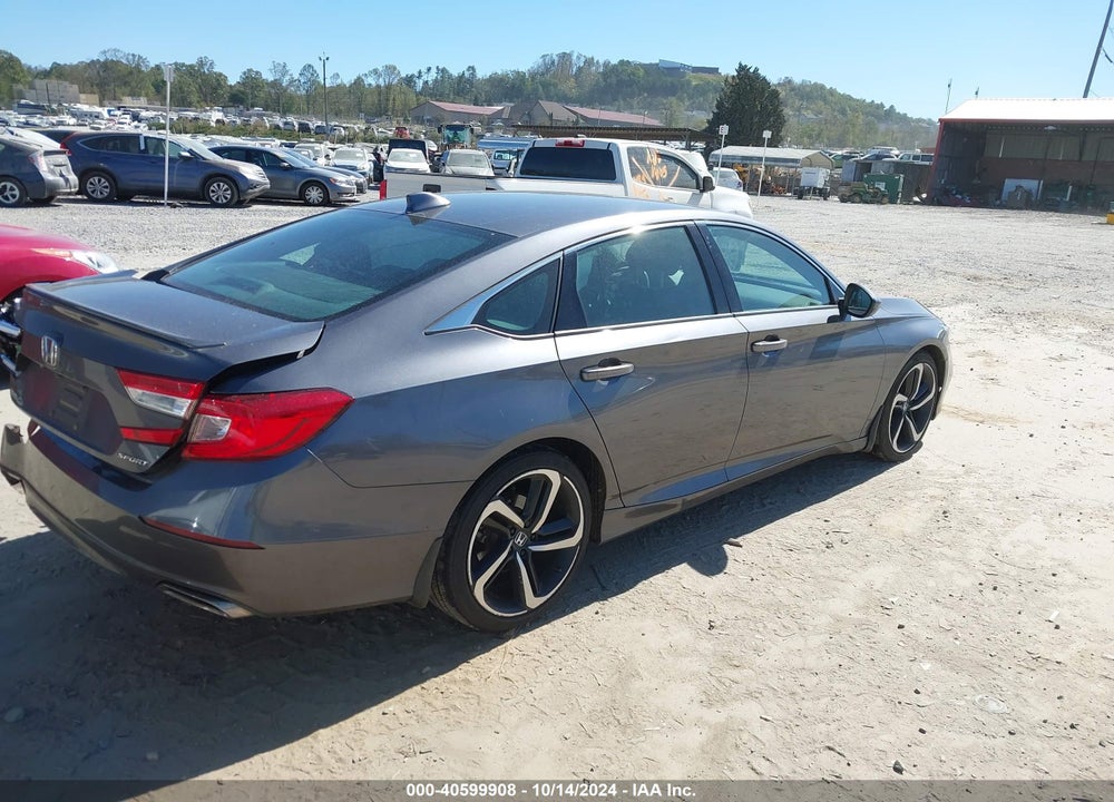 2018 HONDA ACCORD SPORT VIN: 1HGCV1F39JA052102