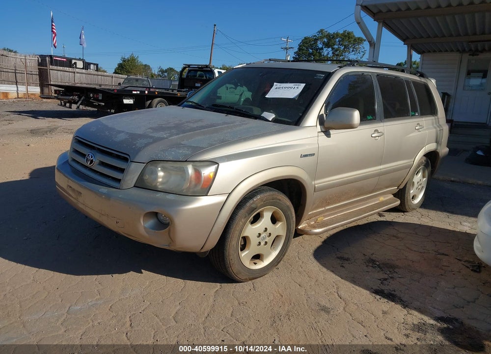 2005 TOYOTA HIGHLANDER LIMITED V6 VIN: JTEDP21A950065027