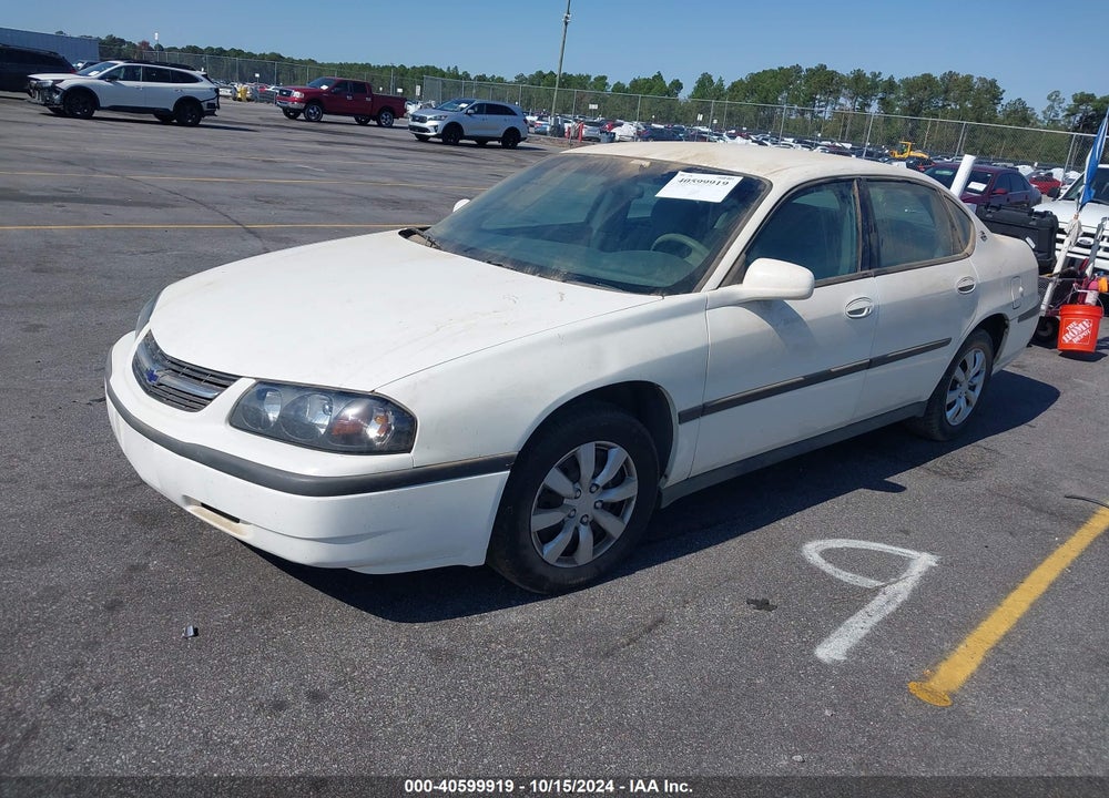 2004 CHEVROLET IMPALA VIN: 2G1WF52E449104624