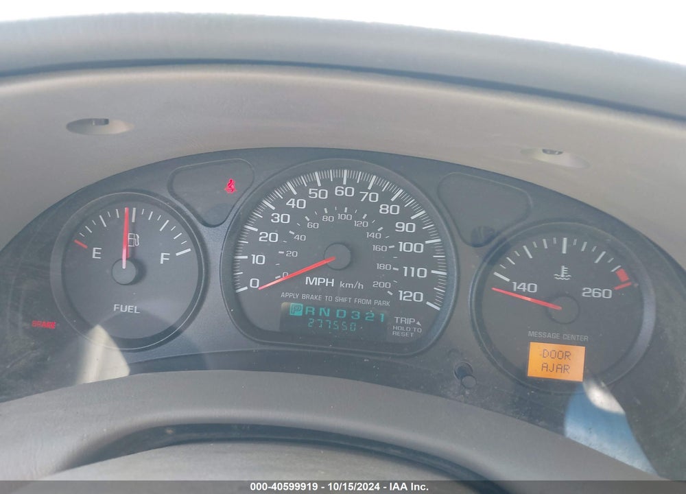 2004 CHEVROLET IMPALA VIN: 2G1WF52E449104624