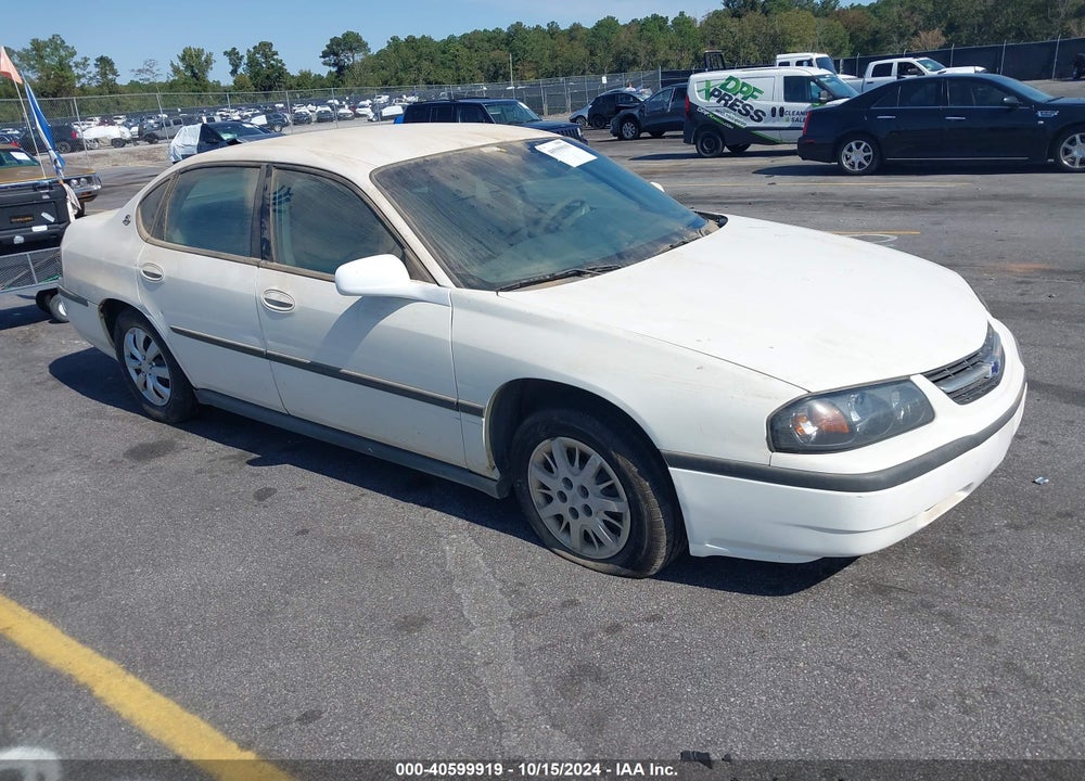 2004 CHEVROLET IMPALA VIN: 2G1WF52E449104624