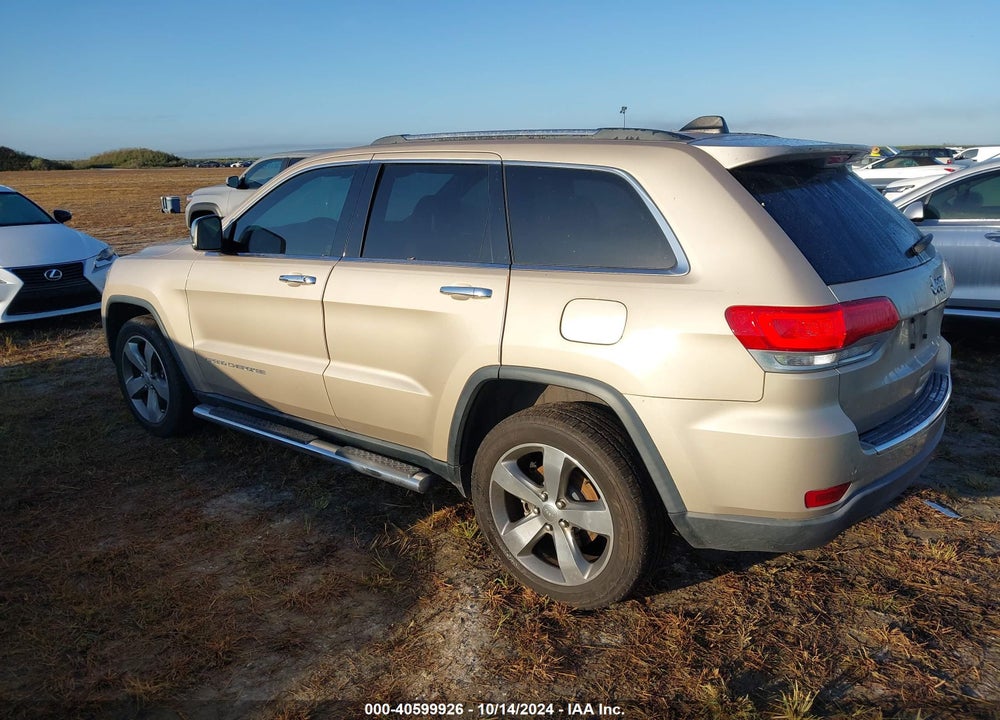 2015 JEEP GRAND CHEROKEE LIMITED VIN: 1C4RJEBG6FC915406