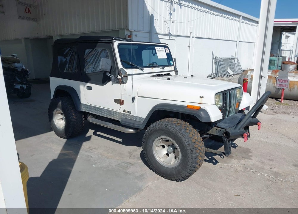 1989 JEEP WRANGLER / YJ VIN: 2J4FY29T2KJ124154