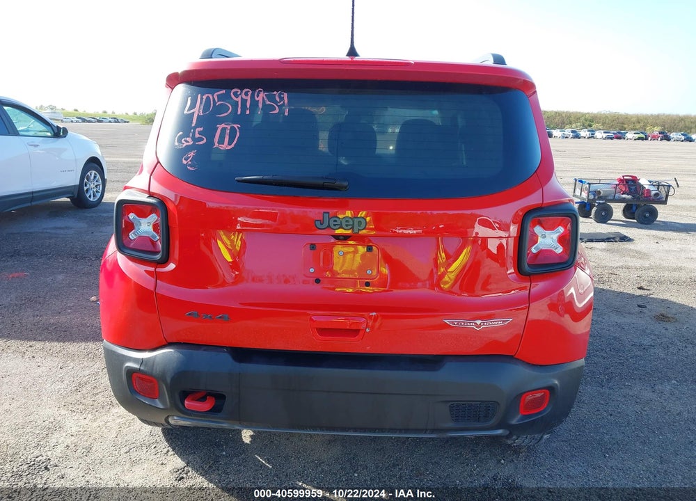 2022 JEEP RENEGADE TRAILHAWK 4X4 VIN: ZACNJDC10NPN47721