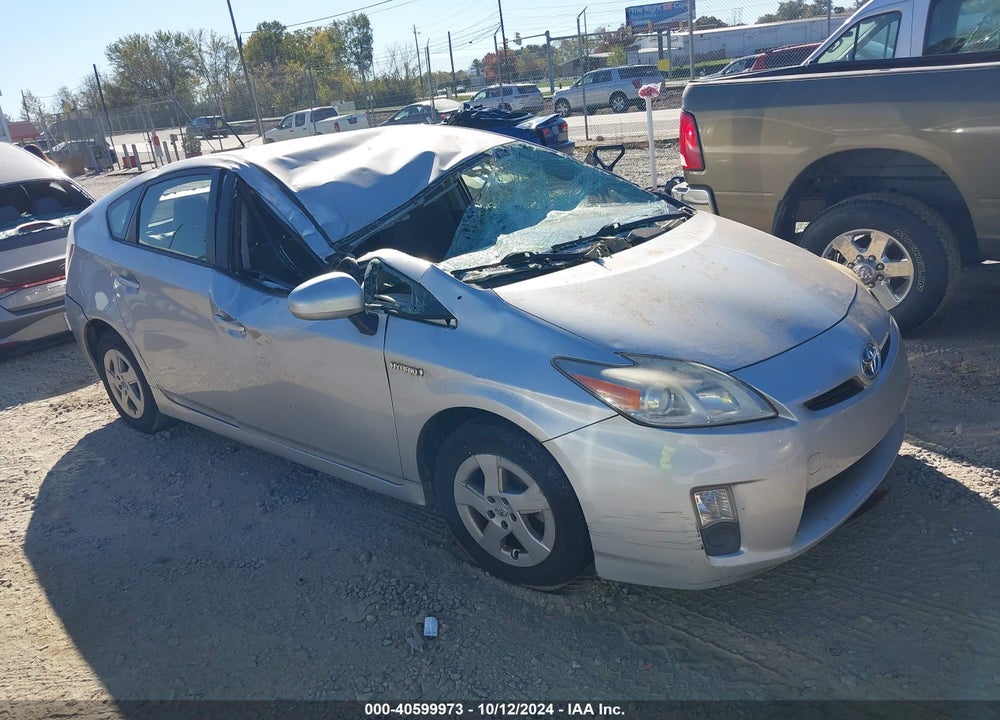 2011 TOYOTA PRIUS TWO VIN: JTDKN3DU2B0264641