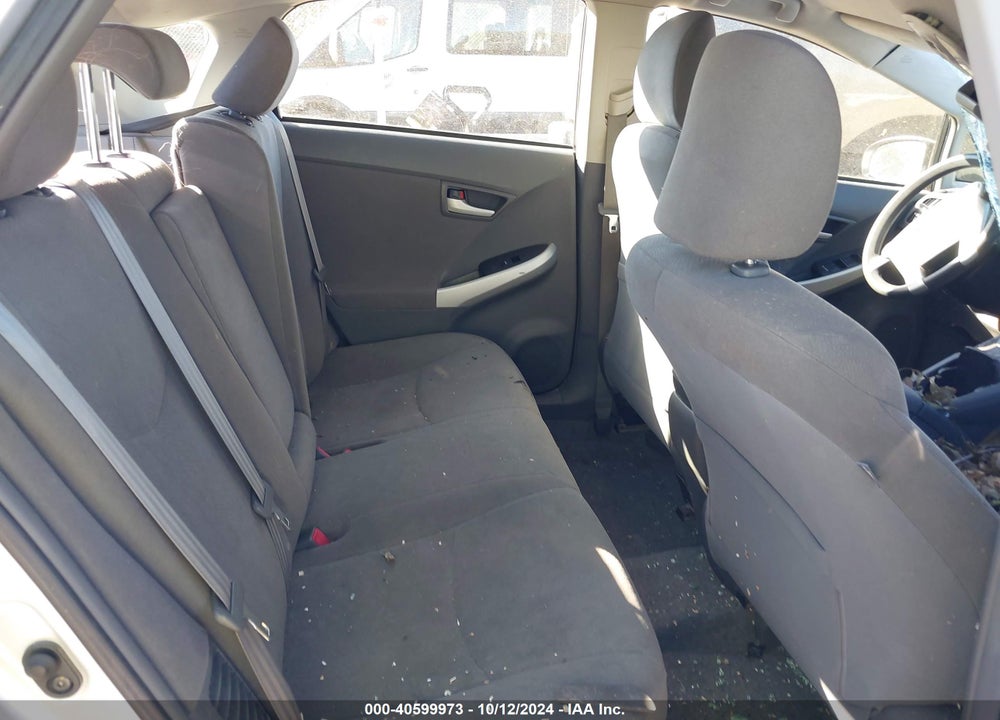 2011 TOYOTA PRIUS TWO VIN: JTDKN3DU2B0264641