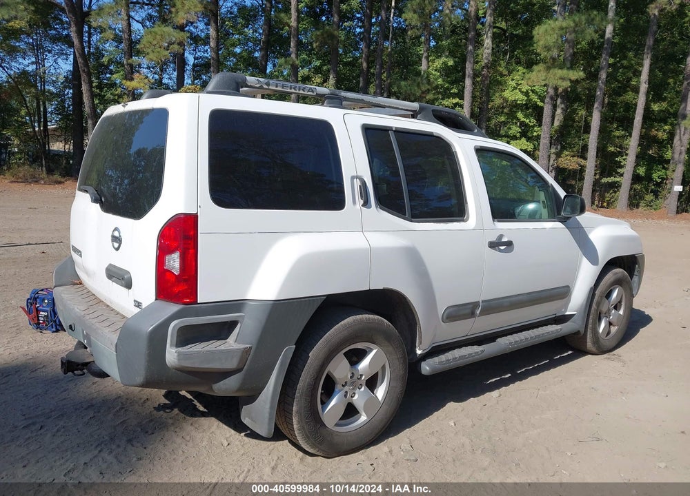 2006 NISSAN XTERRA SE VIN: 5N1AN08W26C506186