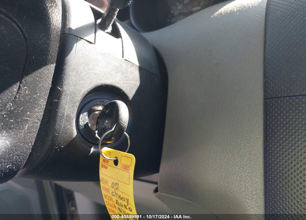 2005 CHEVROLET AVEO LS VIN: KL1TD52605B435684