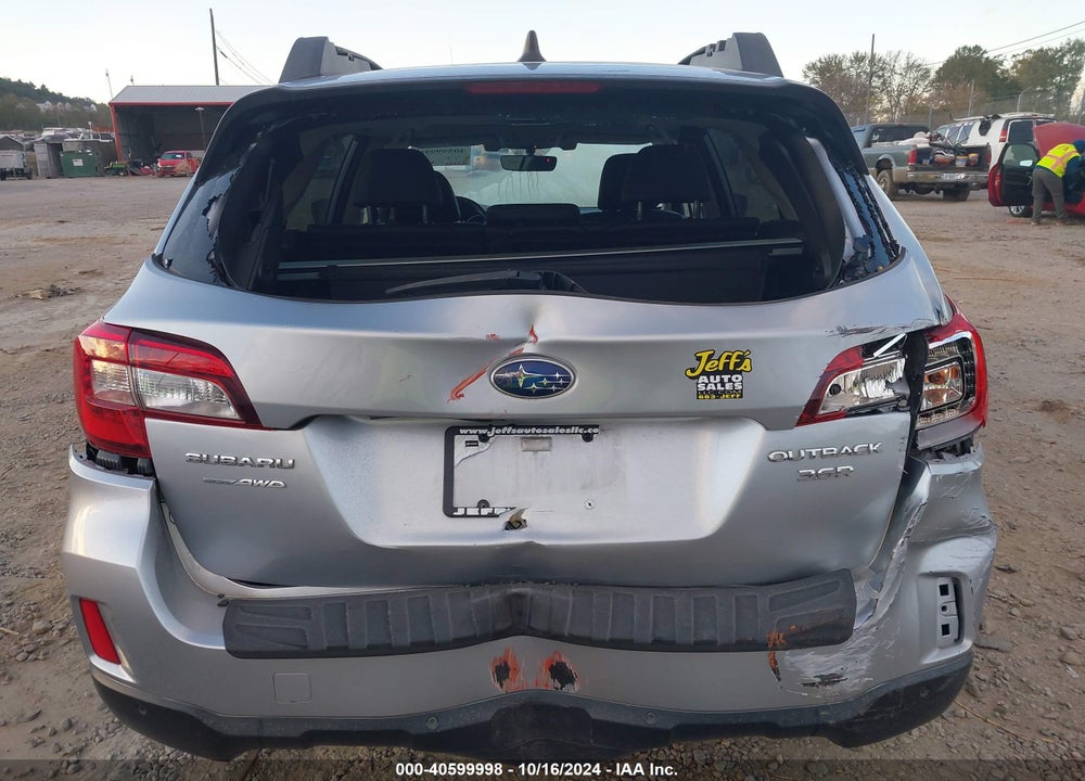 2017 SUBARU OUTBACK 3.6R LIMITED VIN: 4S4BSENC6H3404722