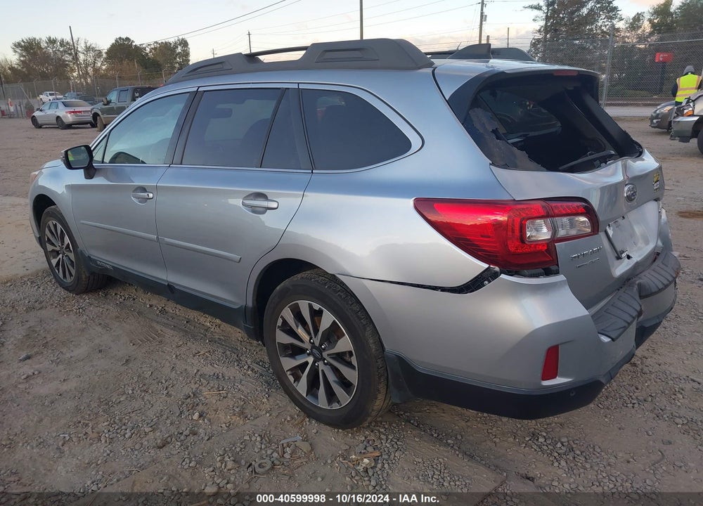 2017 SUBARU OUTBACK 3.6R LIMITED VIN: 4S4BSENC6H3404722