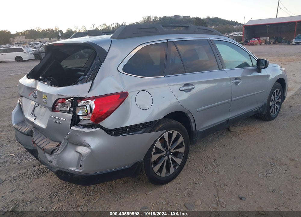 2017 SUBARU OUTBACK 3.6R LIMITED VIN: 4S4BSENC6H3404722