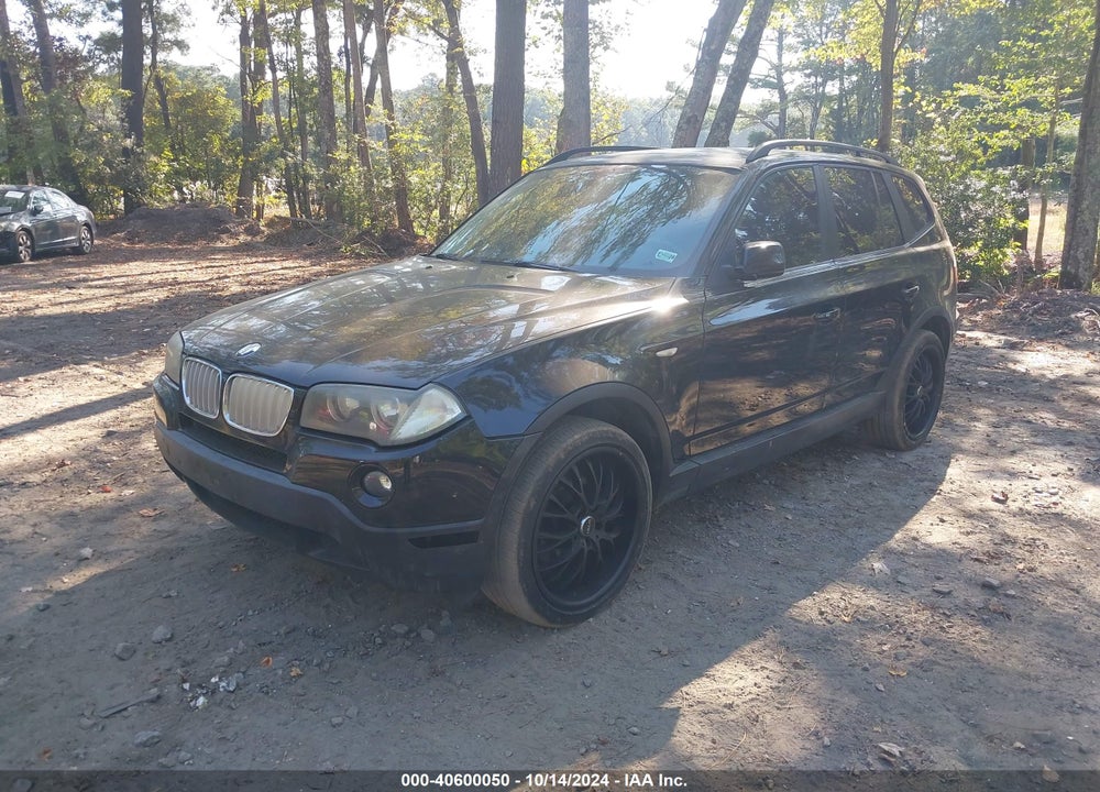 2008 BMW X3 3.0SI VIN: WBXPC93478WJ18387