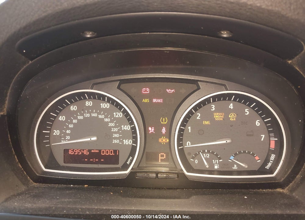 2008 BMW X3 3.0SI VIN: WBXPC93478WJ18387