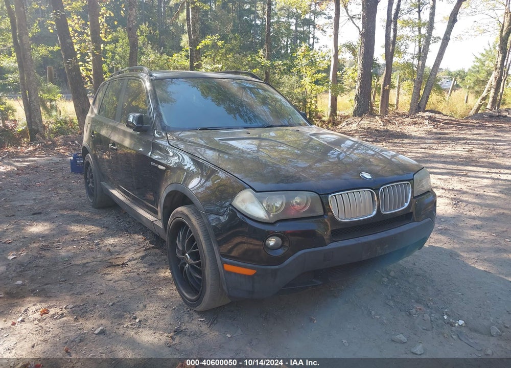 2008 BMW X3 3.0SI VIN: WBXPC93478WJ18387