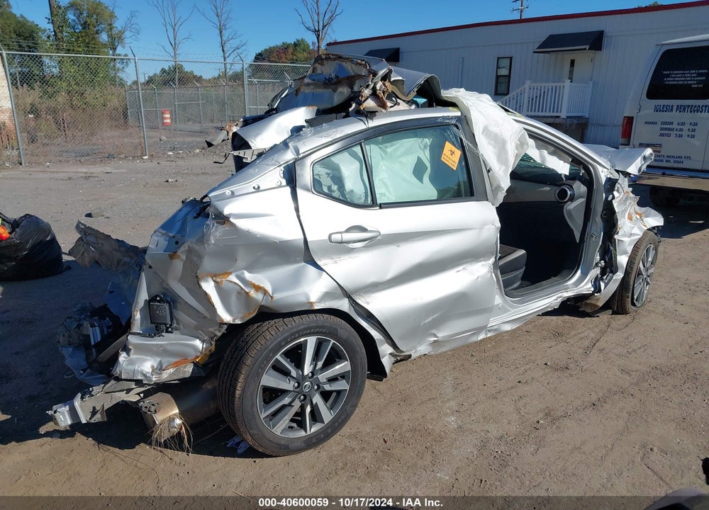 2021 NISSAN VERSA SV XTRONIC CVT VIN: 3N1CN8EV6ML832035