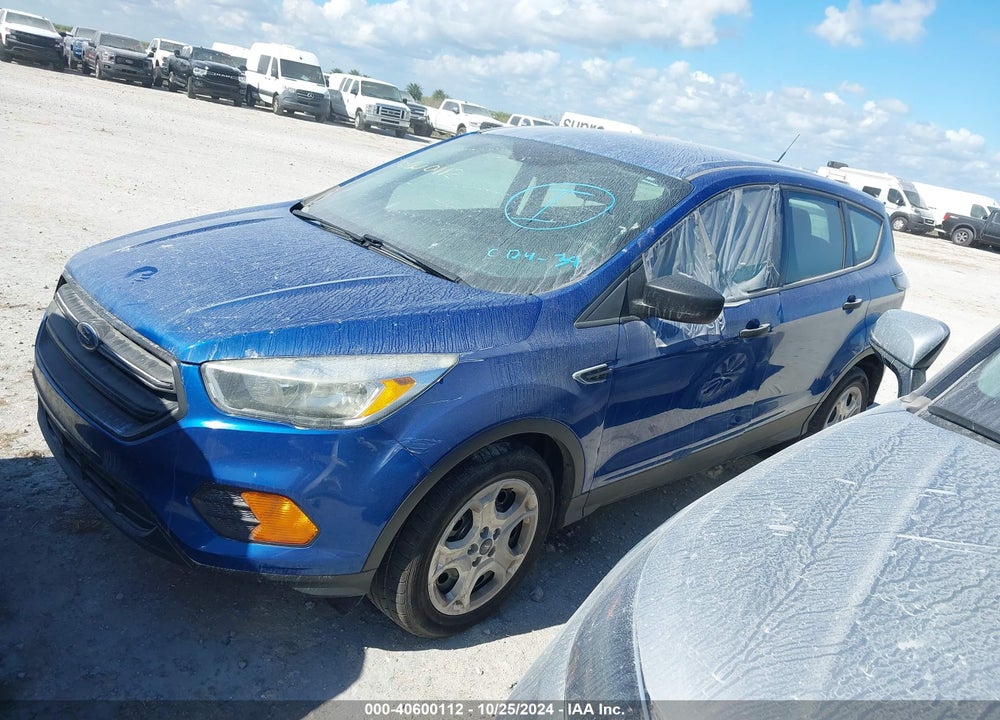2017 FORD ESCAPE S VIN: 1FMCU0F74HUA02730
