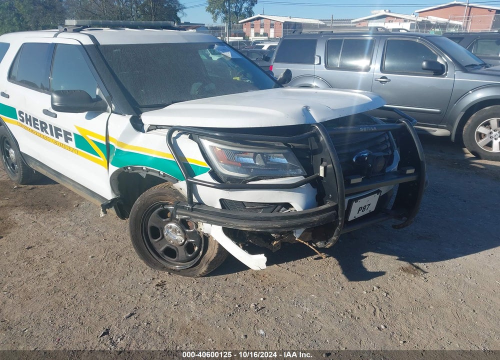 2018 UTILITY FORD POLICE INTERCEPTOR VIN: 1FM5K8AR2JGC94744