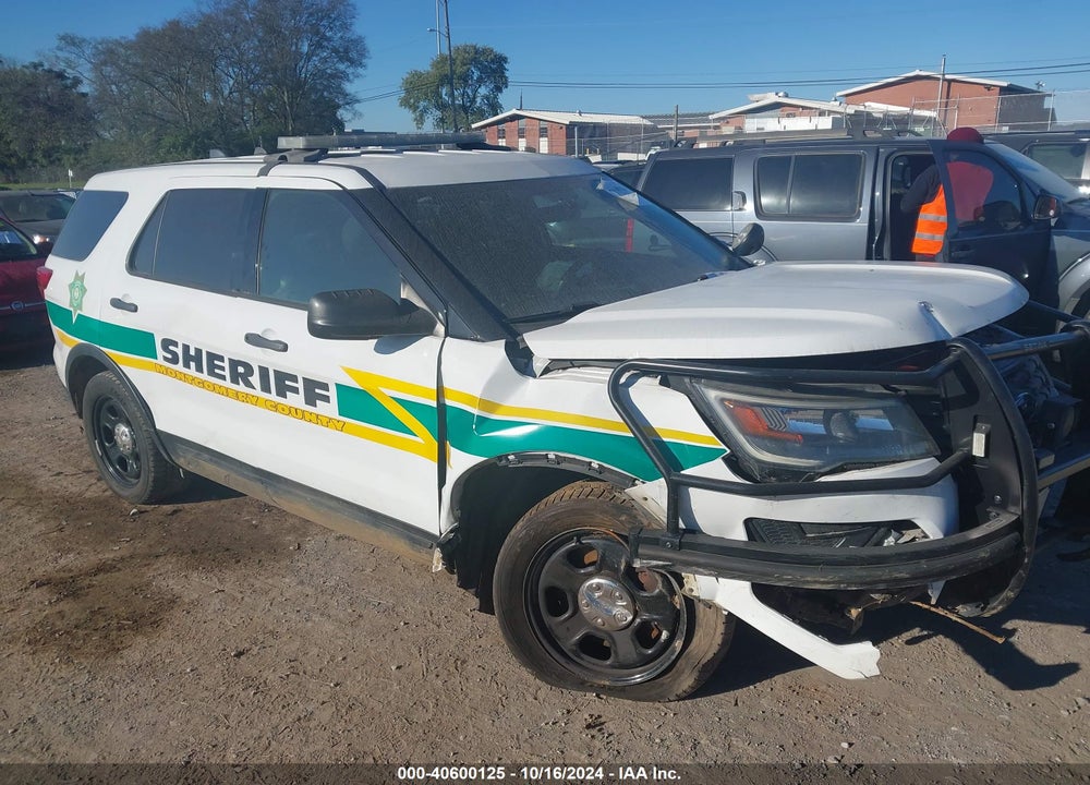2018 UTILITY FORD POLICE INTERCEPTOR VIN: 1FM5K8AR2JGC94744