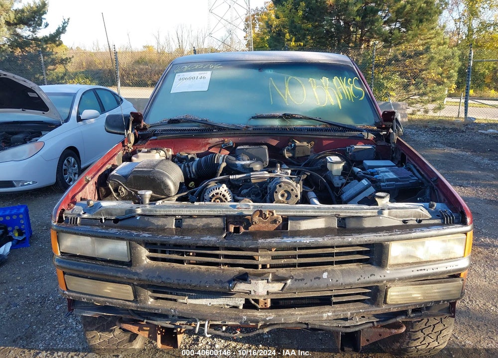 1997 CHEVROLET K1500 FLEETSIDE VIN: 1GCEK19R8VE261393
