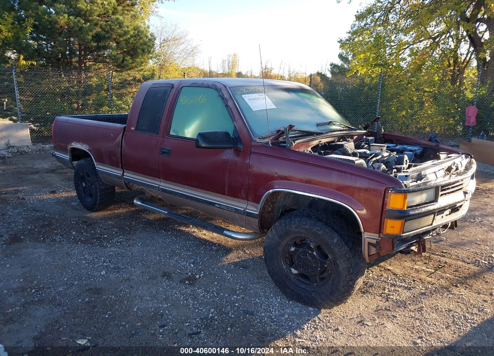1997 CHEVROLET K1500 FLEETSIDE VIN: 1GCEK19R8VE261393