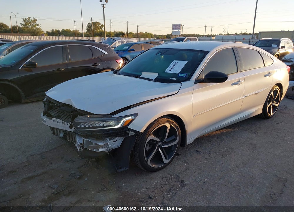 2022 HONDA ACCORD SPORT VIN: 1HGCV1F32NA033073