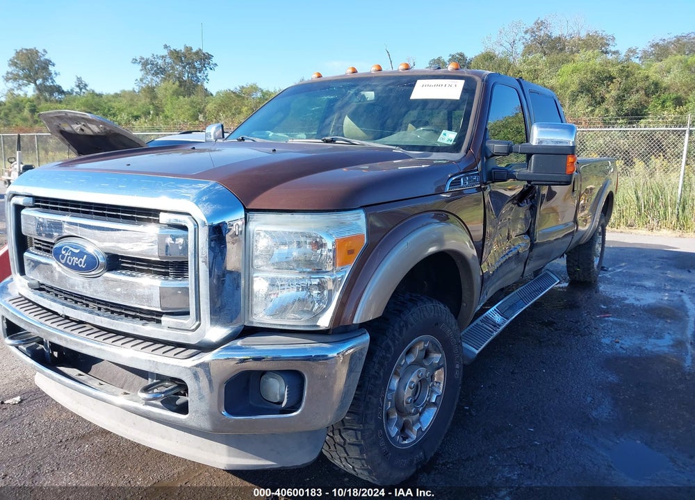 2012 FORD F-250 LARIAT VIN: 1FT7W2B69CEC80602