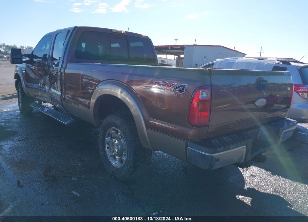 2012 FORD F-250 LARIAT VIN: 1FT7W2B69CEC80602