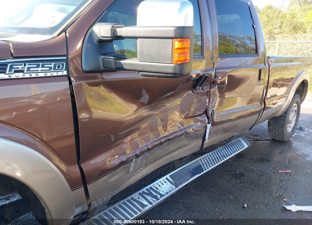 2012 FORD F-250 LARIAT VIN: 1FT7W2B69CEC80602