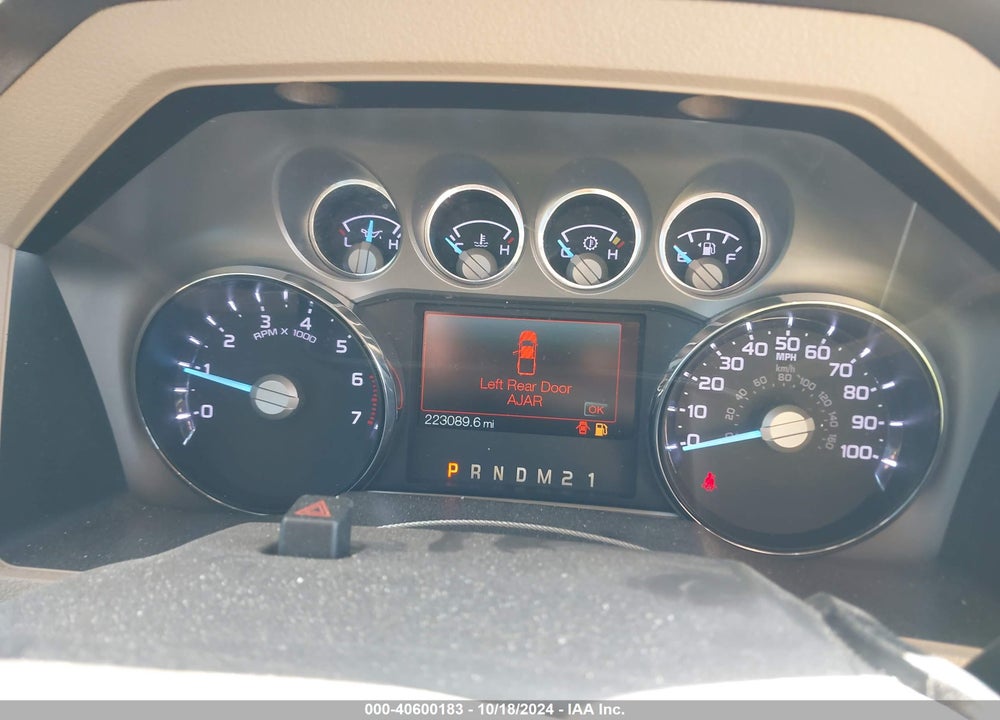 2012 FORD F-250 LARIAT VIN: 1FT7W2B69CEC80602