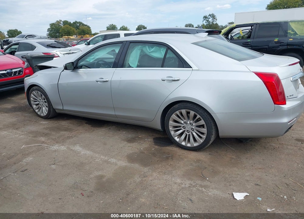 2015 CADILLAC CTS LUXURY VIN: 1G6AR5SXXF0116187