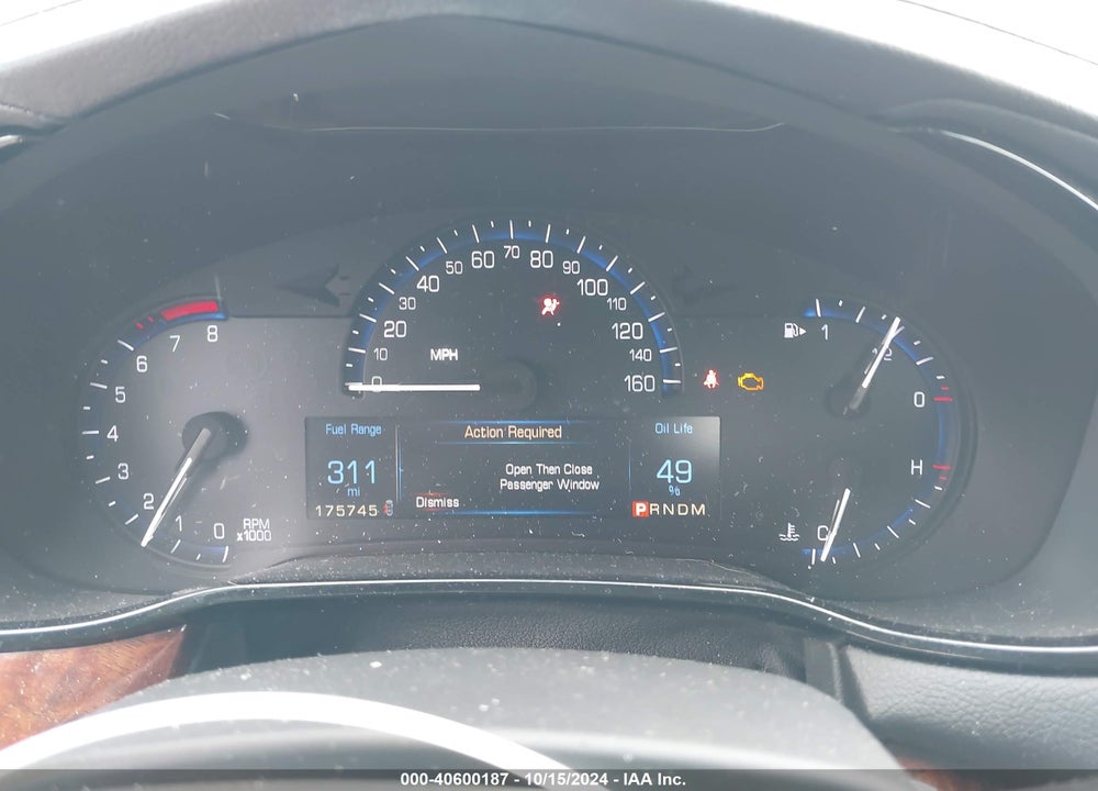 2015 CADILLAC CTS LUXURY VIN: 1G6AR5SXXF0116187