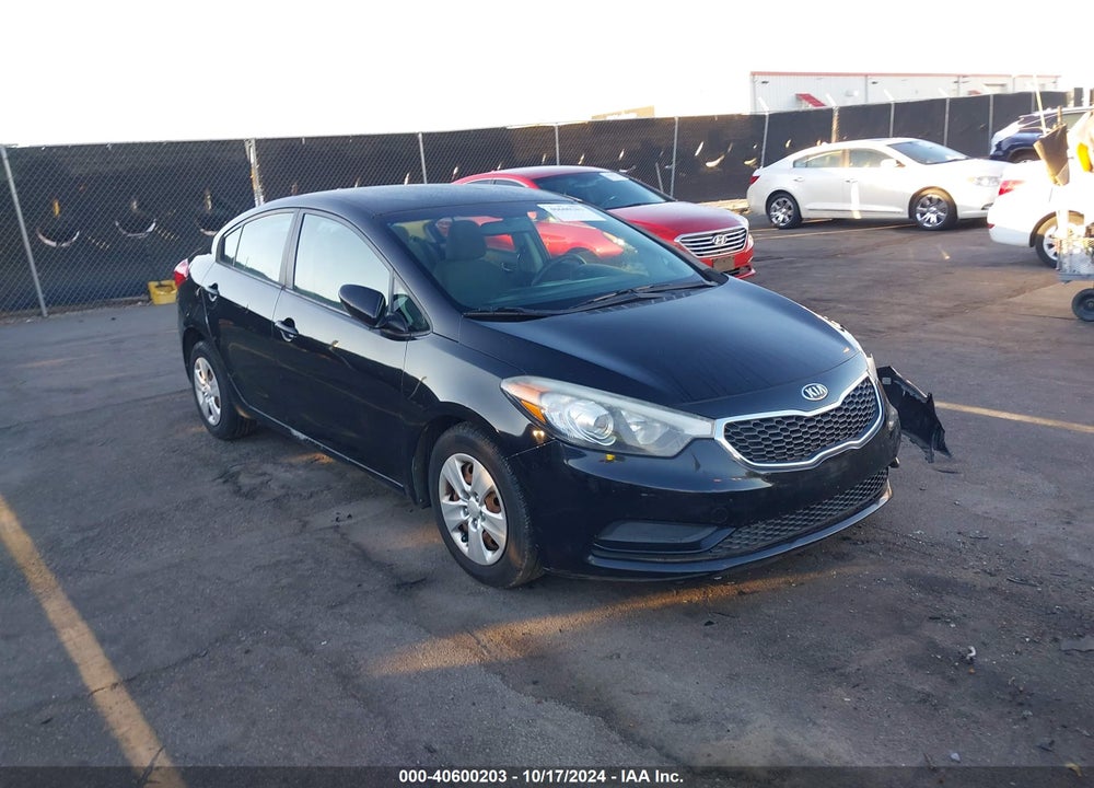 2014 KIA FORTE LX VIN: KNAFK4A64E5147427