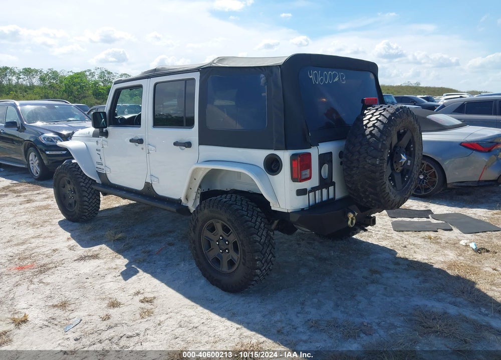 2012 JEEP WRANGLER UNLIMITED SPORT VIN: 1C4BJWDG9CL252817