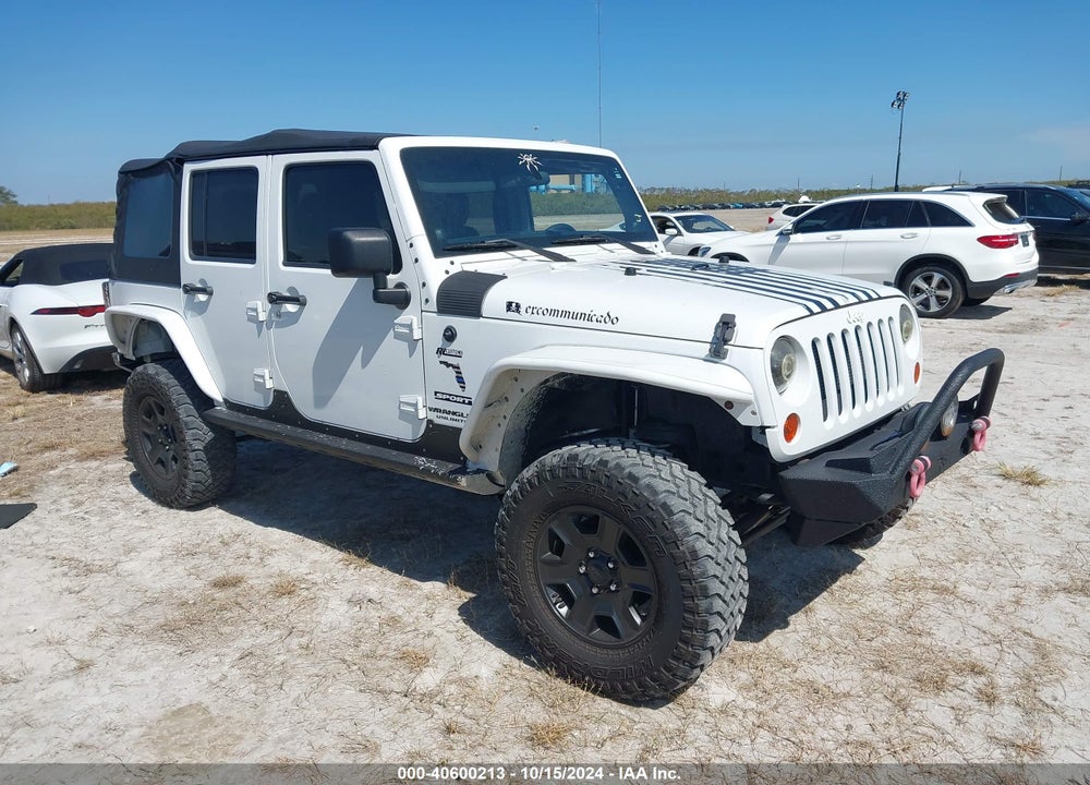 2012 JEEP WRANGLER UNLIMITED SPORT VIN: 1C4BJWDG9CL252817