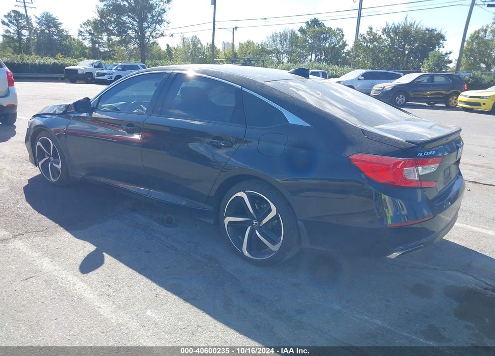 2022 HONDA ACCORD SPORT VIN: 1HGCV1F30NA118106