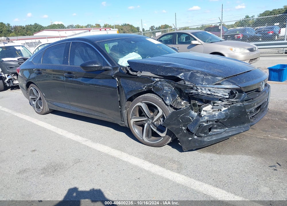 2022 HONDA ACCORD SPORT VIN: 1HGCV1F30NA118106