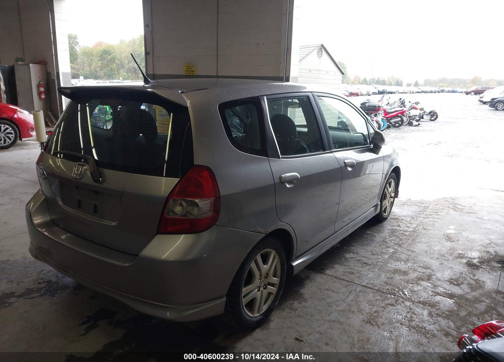 2008 HONDA FIT SPORT VIN: JHMGD38698S020369