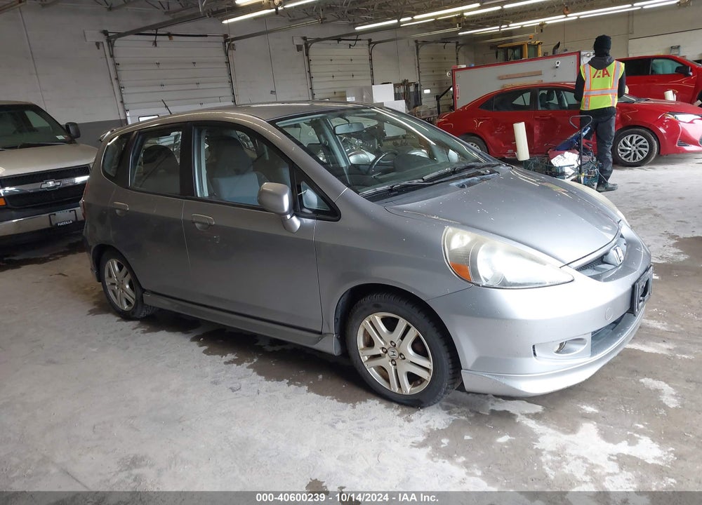 2008 HONDA FIT SPORT VIN: JHMGD38698S020369
