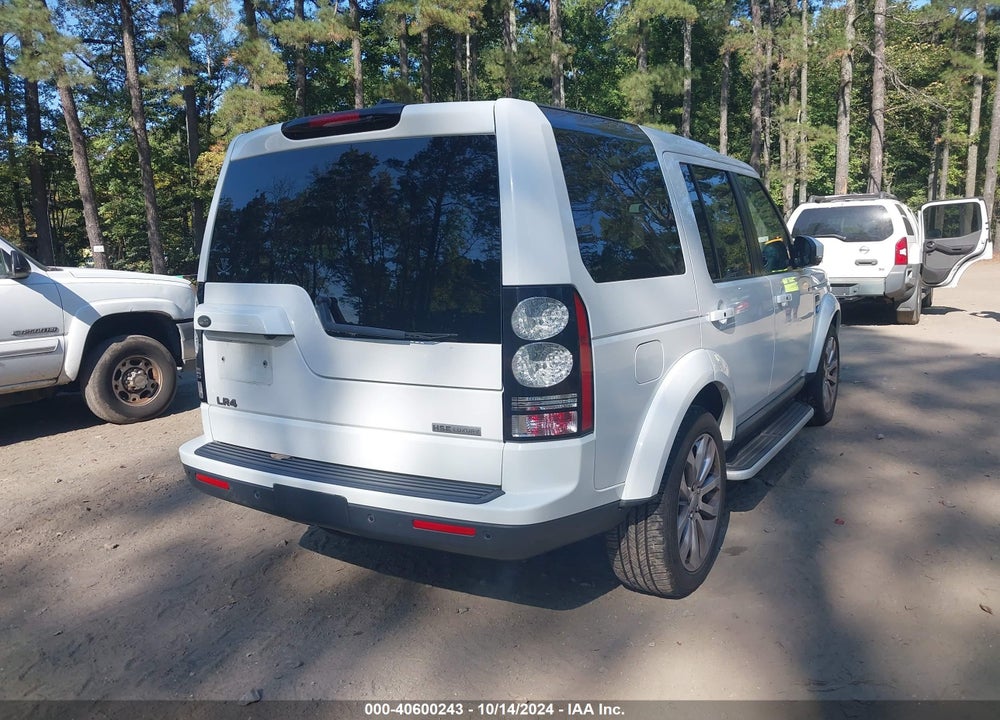 2016 LAND ROVER LR4 VIN: SALAK2V68GA780446