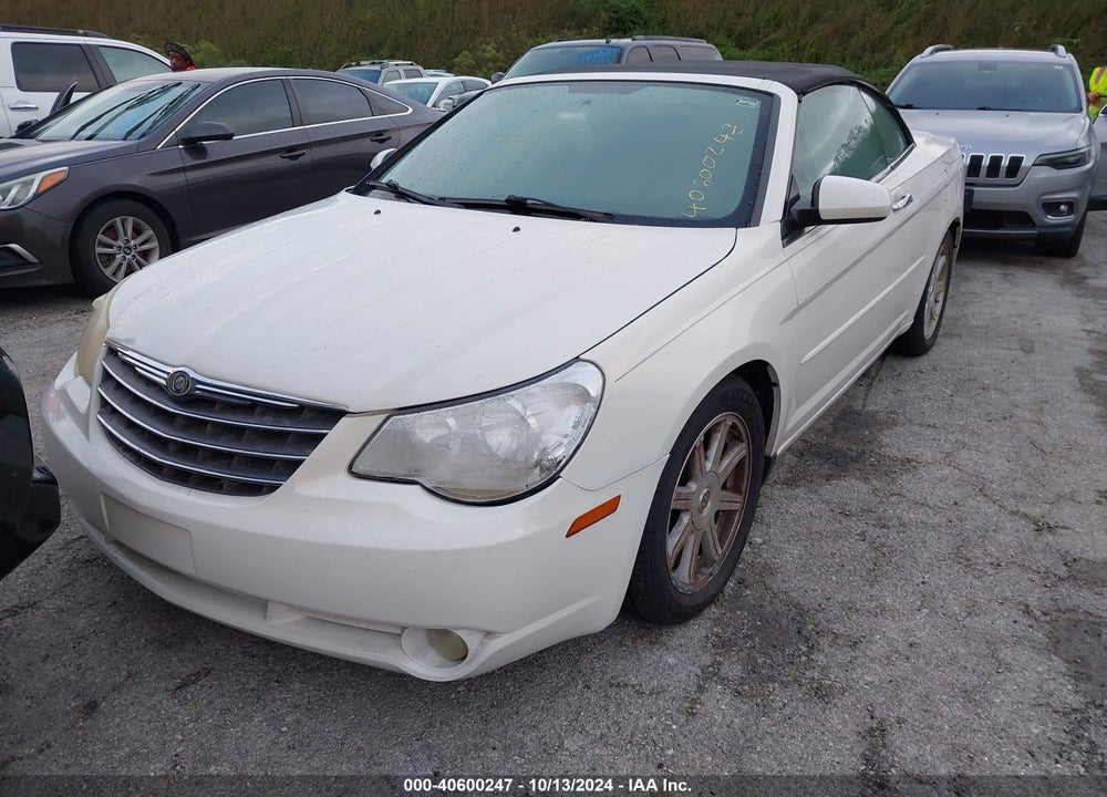 2008 CHRYSLER SEBRING LIMITED VIN: 1C3LC65M48N247995
